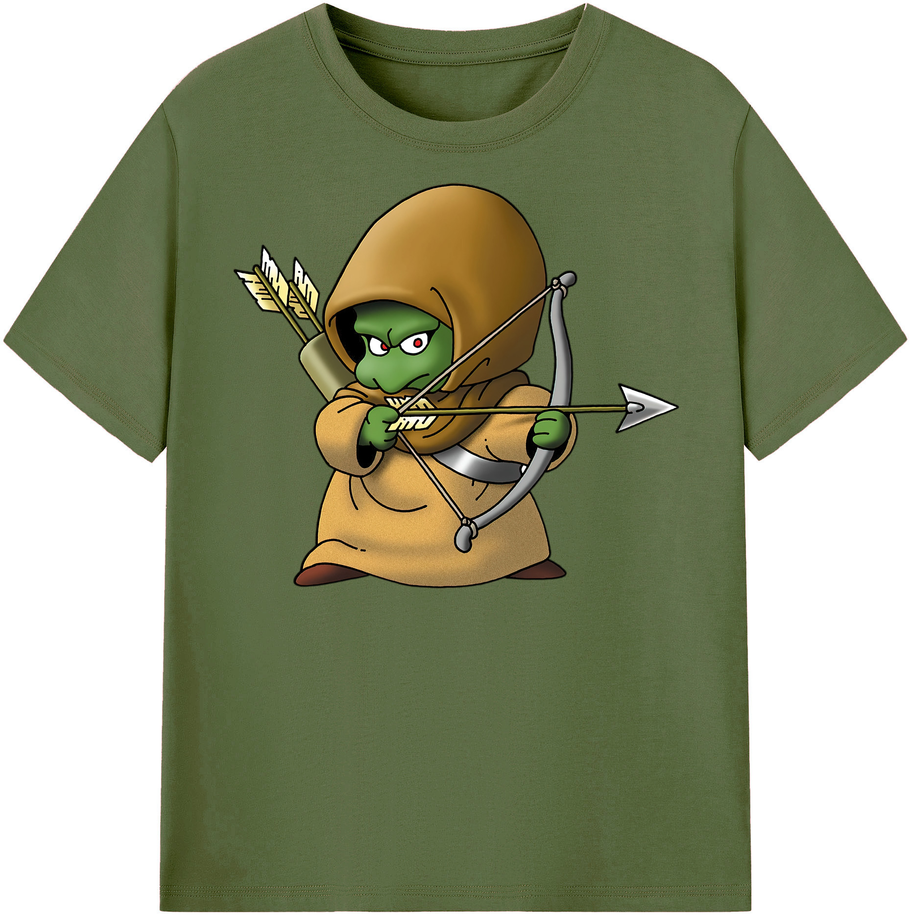 （画像用） ドラゴンクエスト Doragon Kuesuto Dragon Quest 綿100％半袖Tシャツ（フロントプリント）